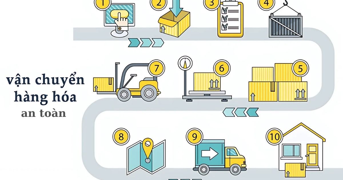 Bật mí cách để vận chuyển hàng hoá an toàn nhất