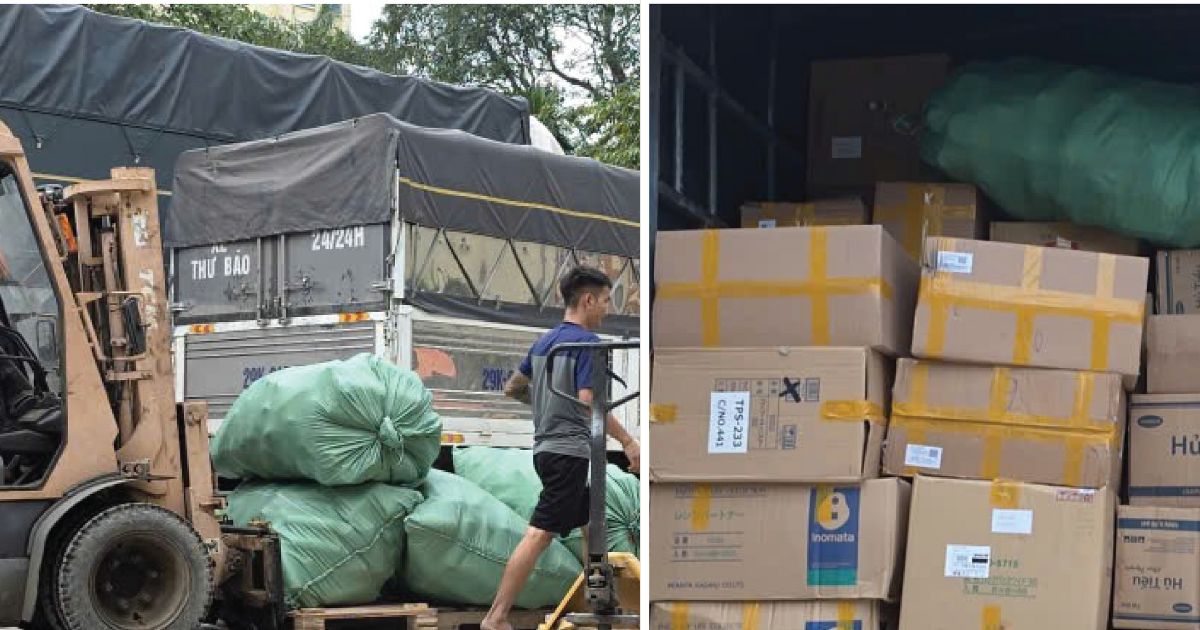 Gửi hàng tận nơi TPHCM đi Hà Nội